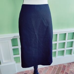 Talbots classic black pencil skirt with a little stretch NWOT Size 6